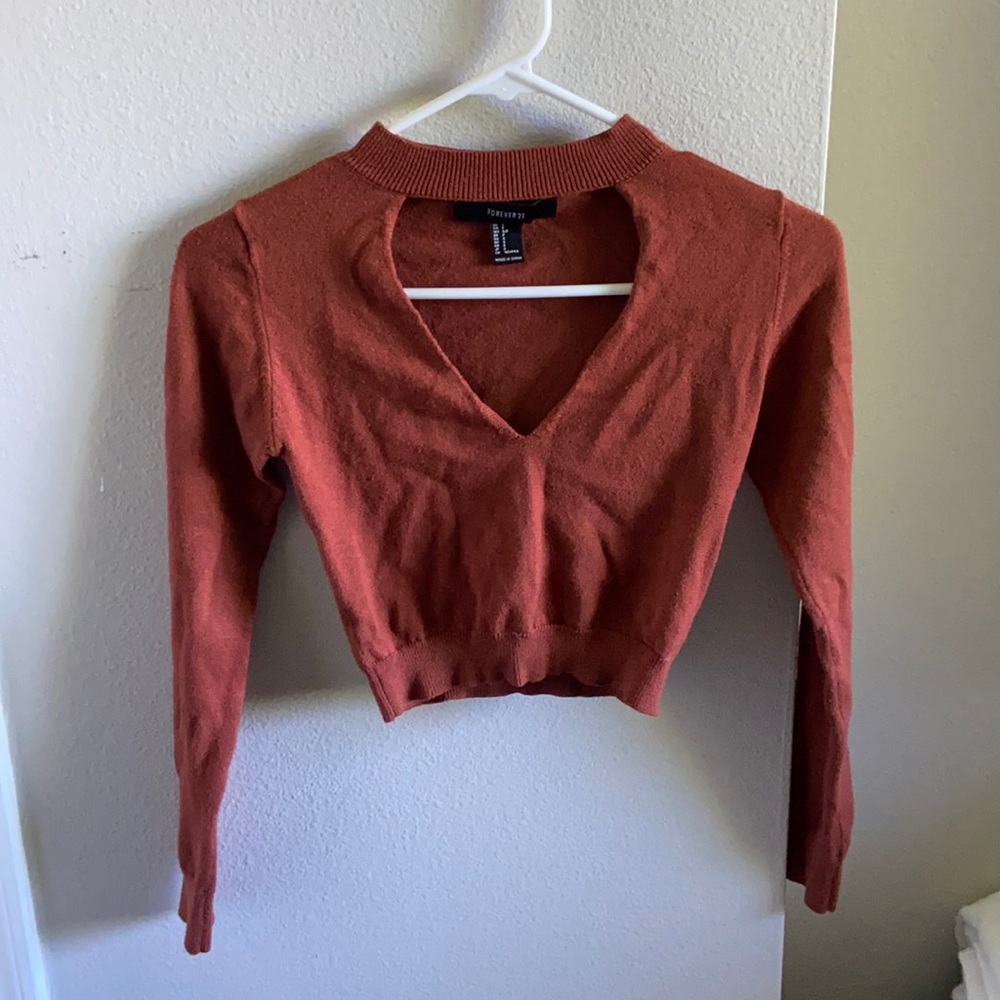 keyhole sweater